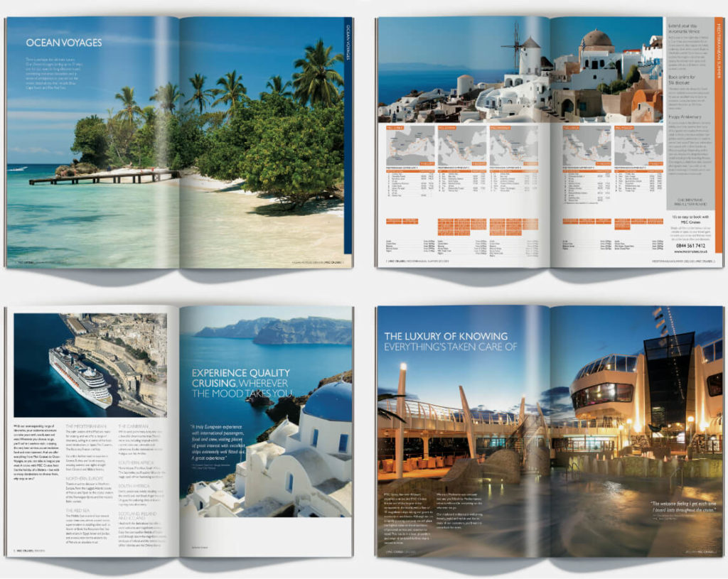 Brochures for MSC Cruises BradleyDyerRaw